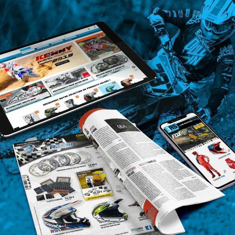 3as Racing - site web travaux print et creation graphique