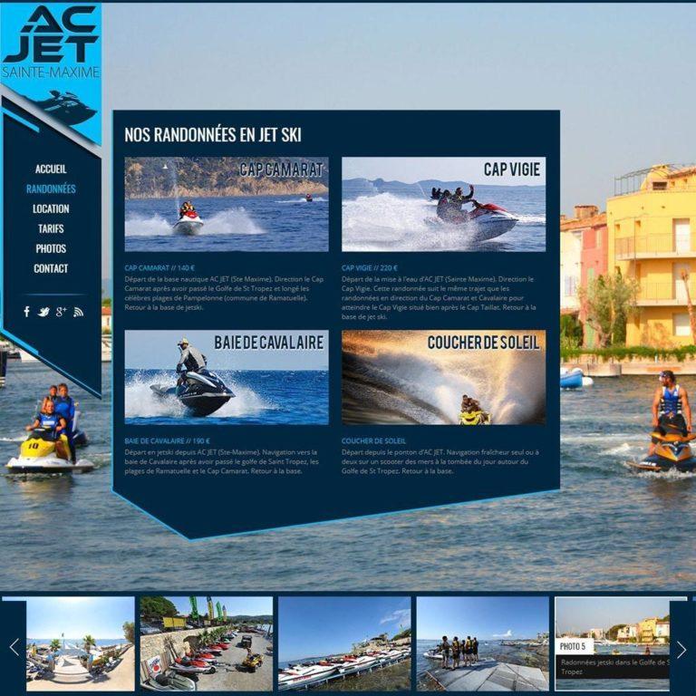 Ac Jet Sainte Maxime Creation Site Internet