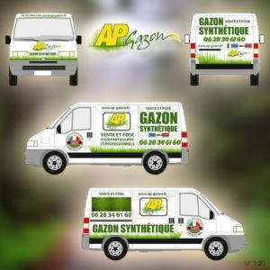 Ap Gazon Personnalisation Camion