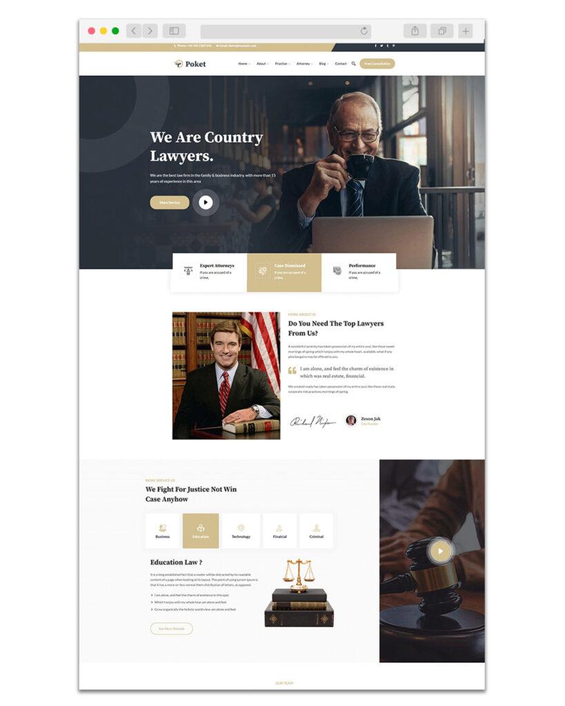 Web Design Avocat 6