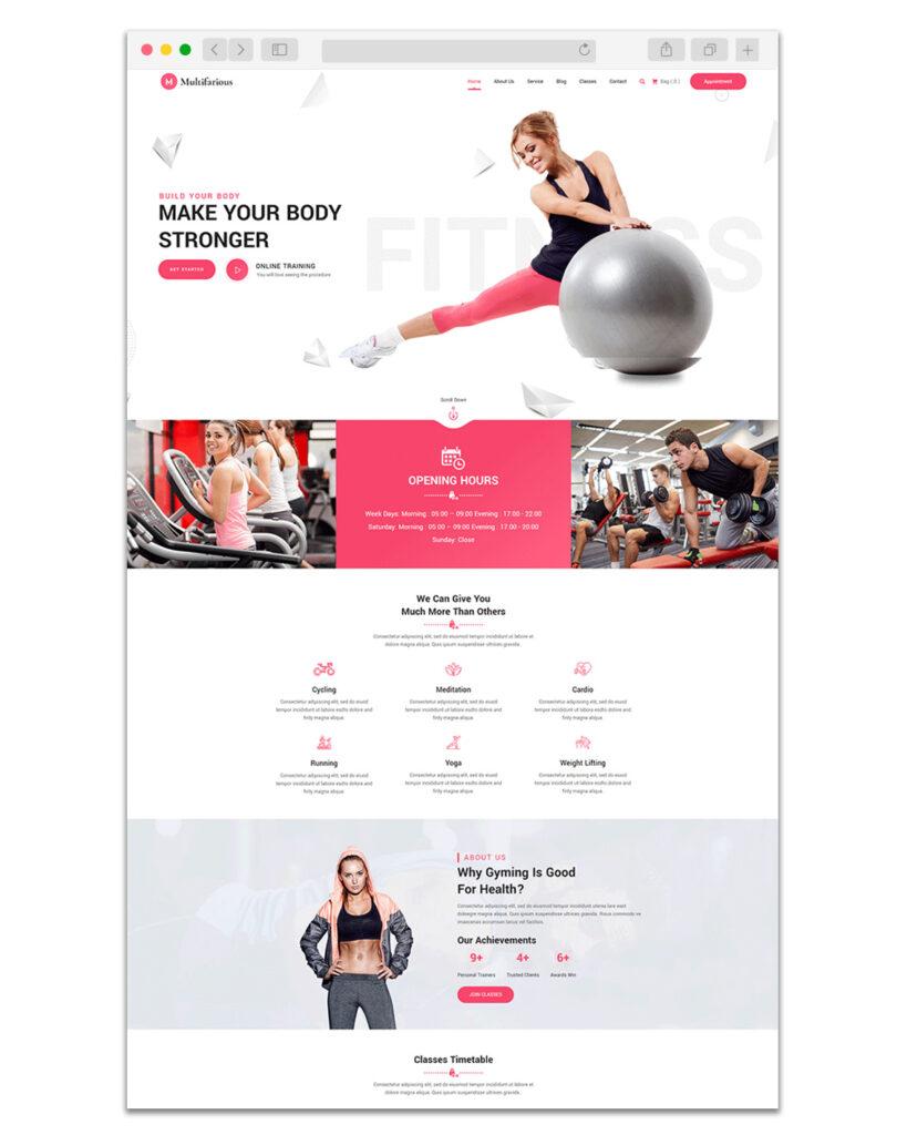 Web Design Coach Sportif 5