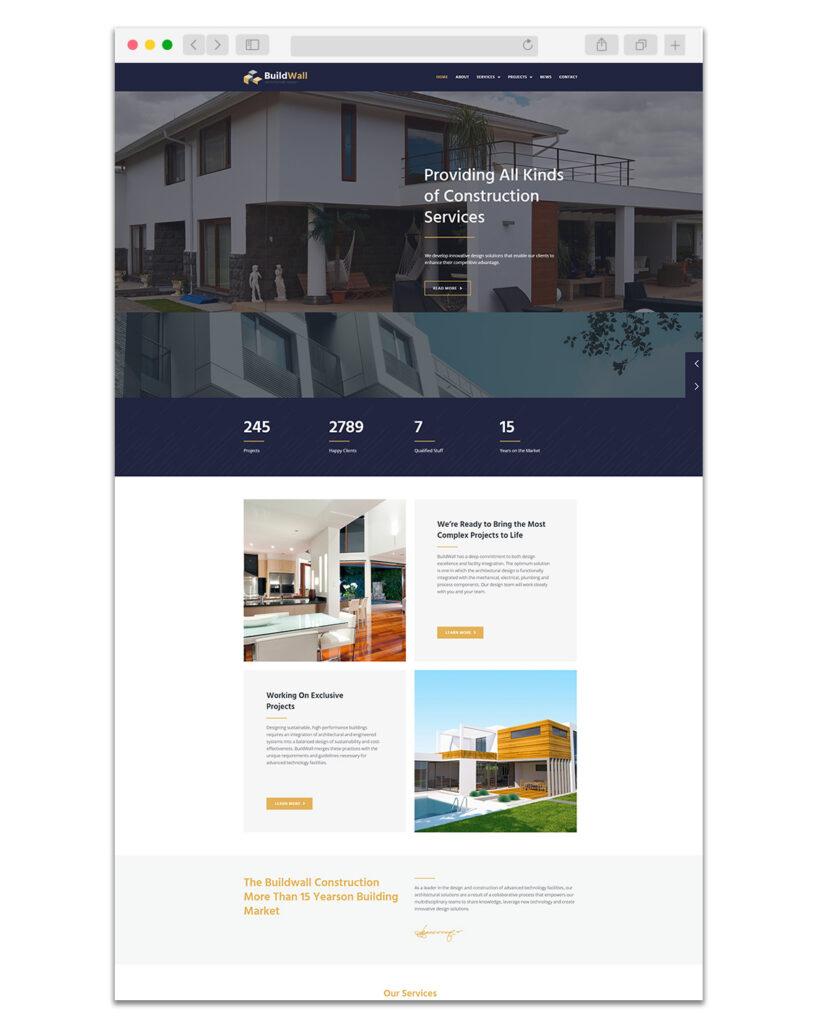 Web Design Exemple Architecte 4