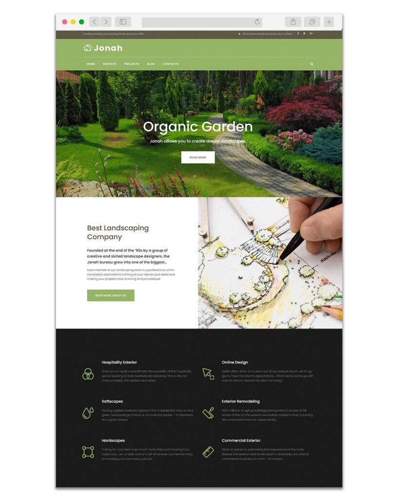 Web Design Paysagiste 5