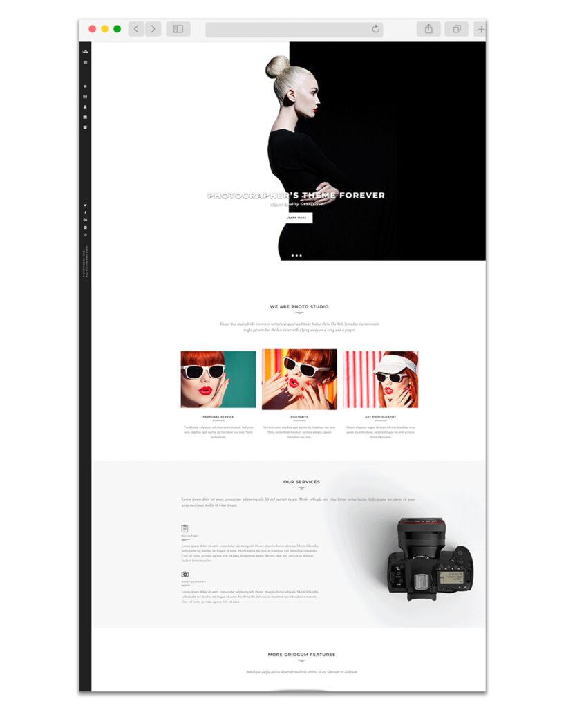 Web Design Photographe 6
