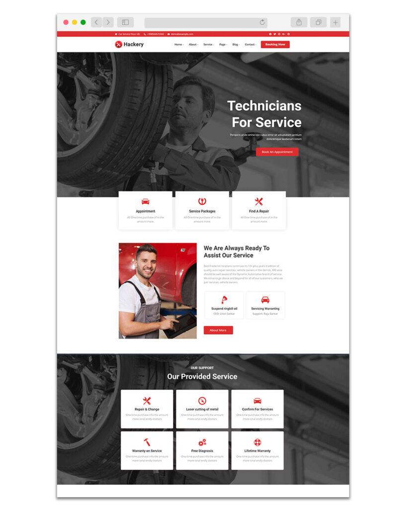 Web Design Plombier 1