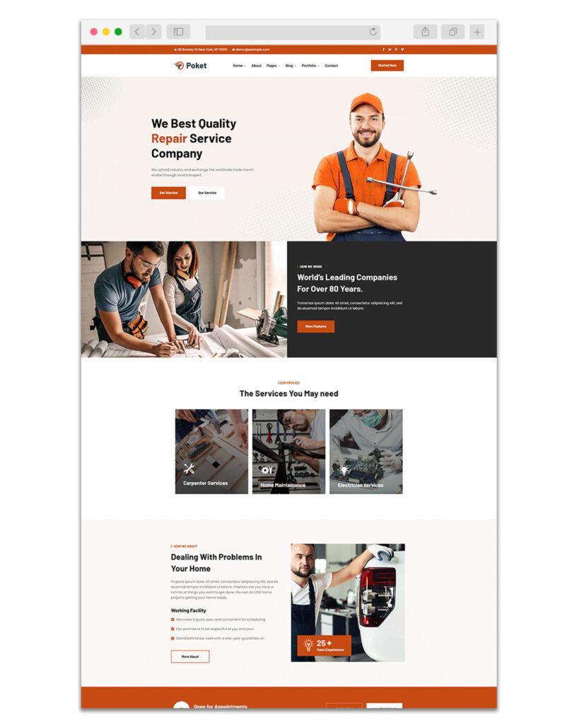 Web Design Plombier 6