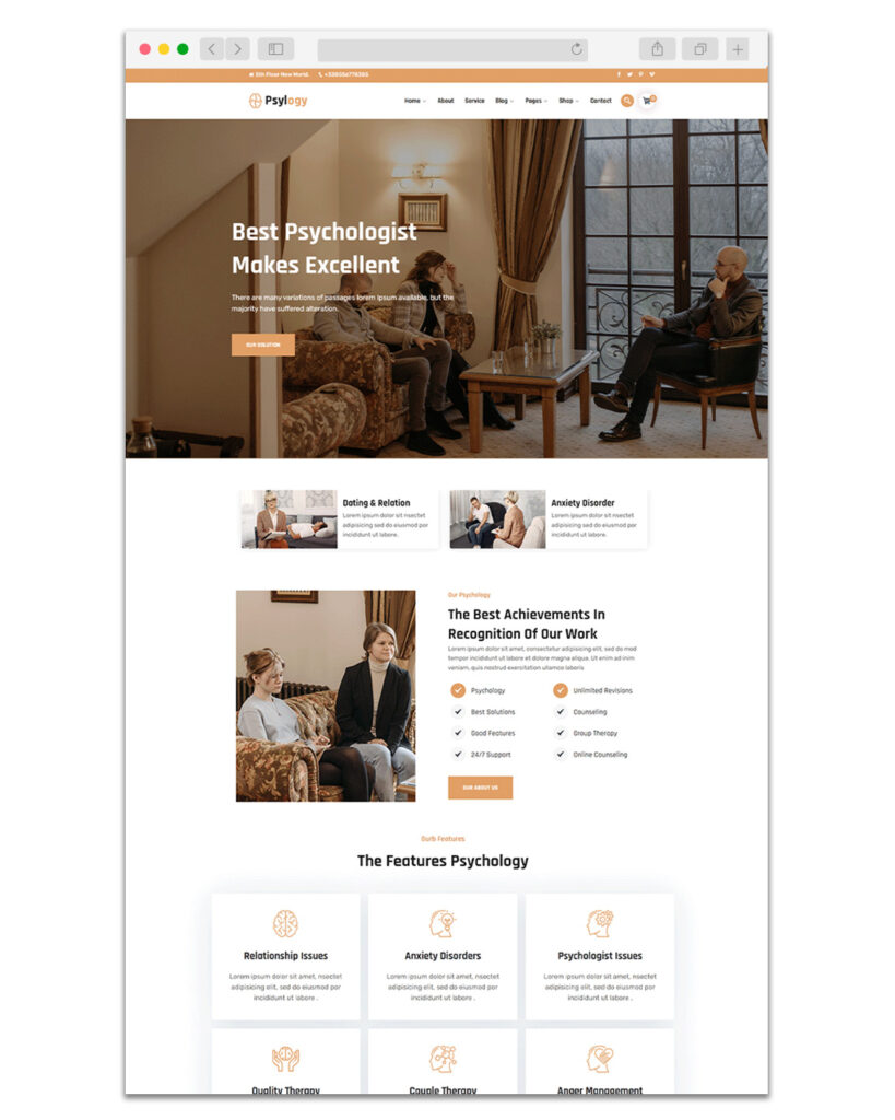 Web Design Psychologue 2
