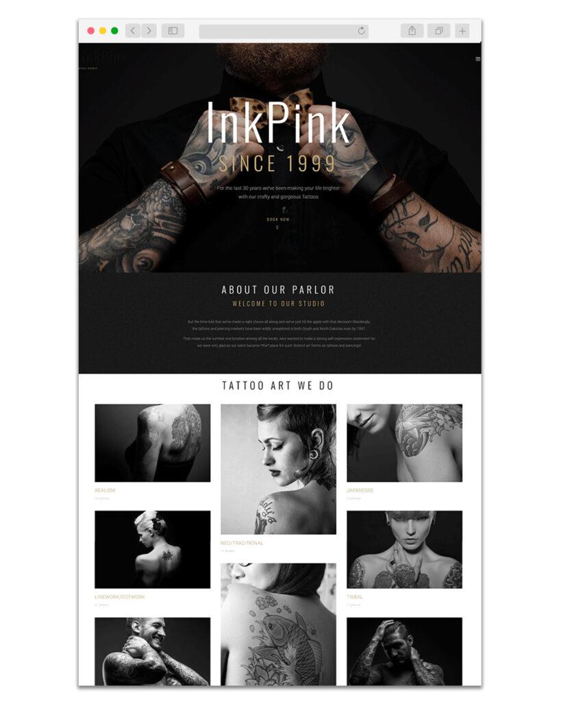 Web Design Tatoueur 5