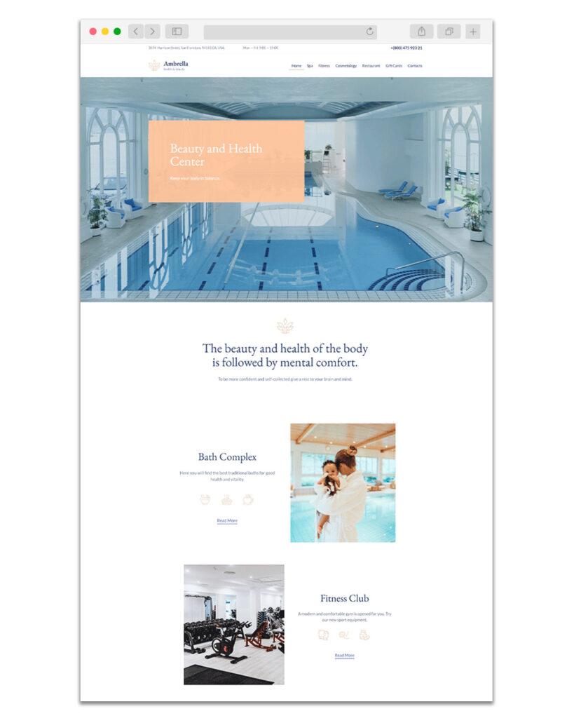 Web Design Wedding Planner 1